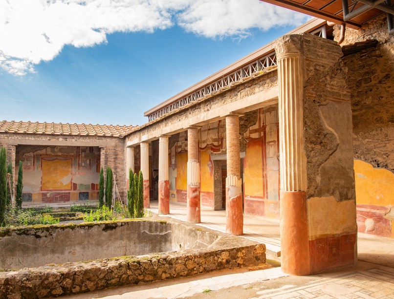 pompeji, étkezés gabona