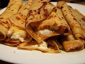 Receptek cukorbetegeknek: almás-túrós palacsinta