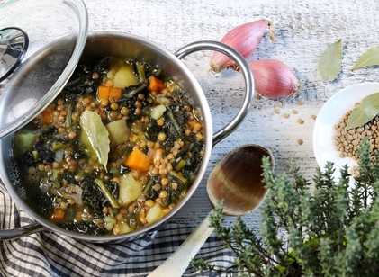 Ez a lencseleves egy valódi kincs: csökkenti a koleszterin- és vércukorszintet, és ha ezt az összetevőt is hozzáadja, antioxidánssá válik! című cikk nyitóképe