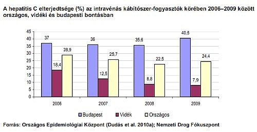 Hepatitis és kábítószerezés - a számadatok tükrében