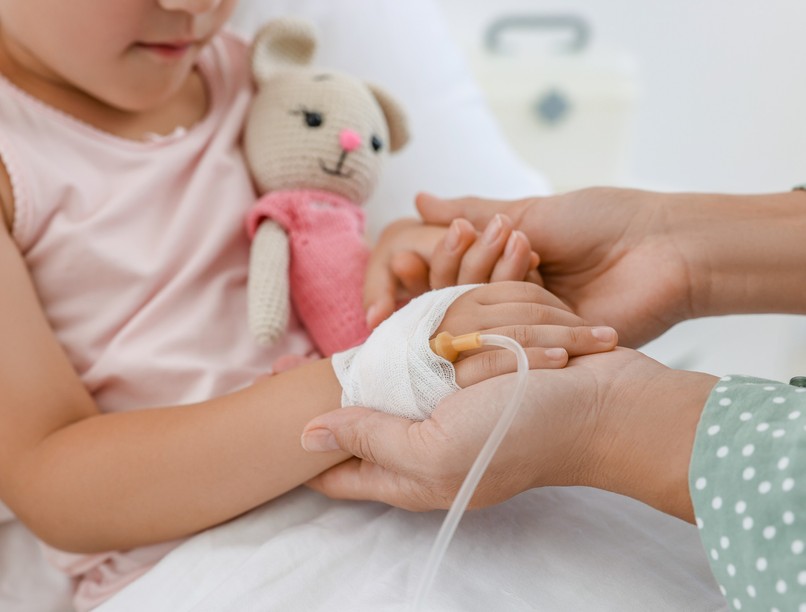 beteg, gyerek, gyógyulás