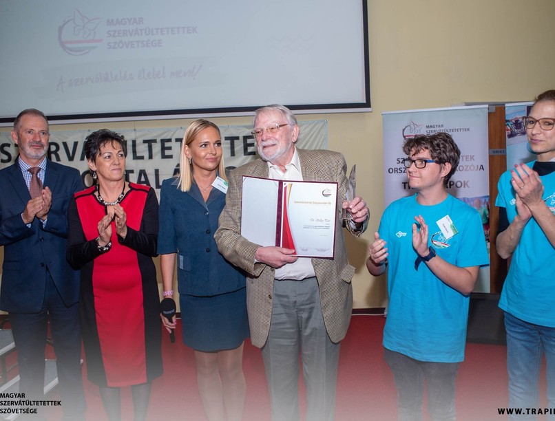 szervátültetettek, díj, vesetranszplantáció, gyerek