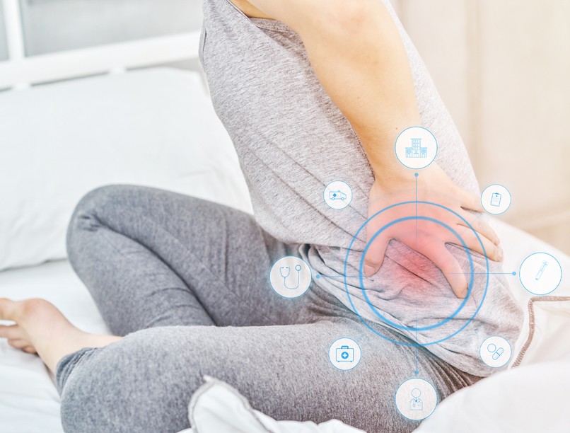 tüsszentésre erősödő csípőfájdalom