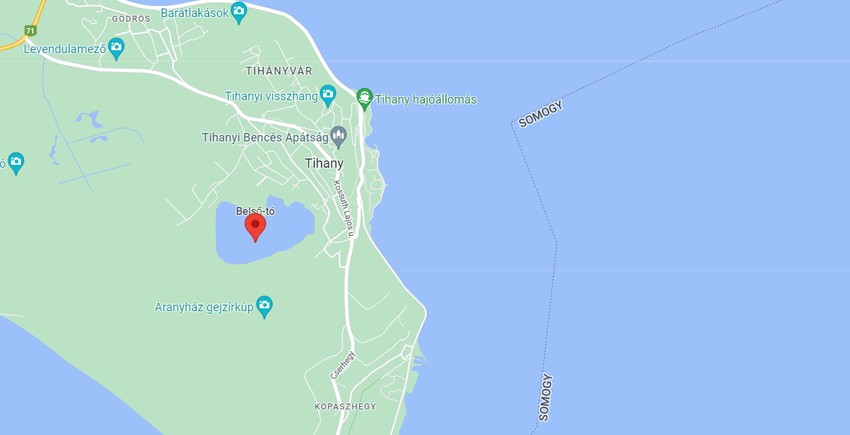 Tihany, Belső tó