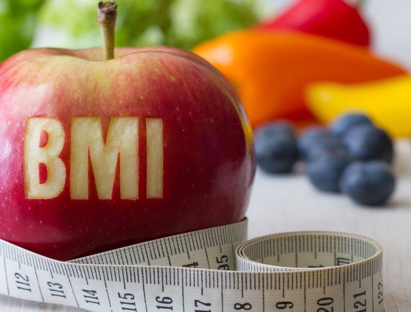 BMI testtömeg index számítás