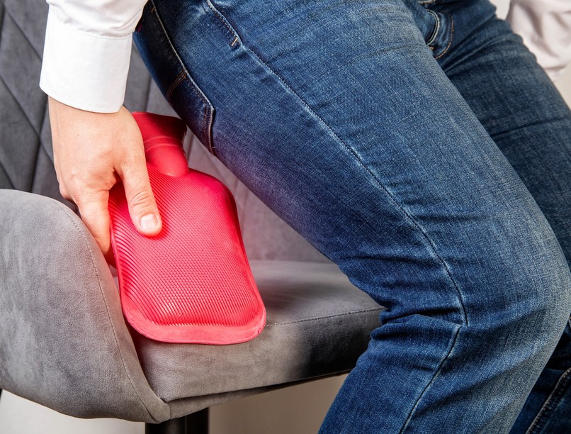 természetes, módszer, aranyér, ellen, otthon