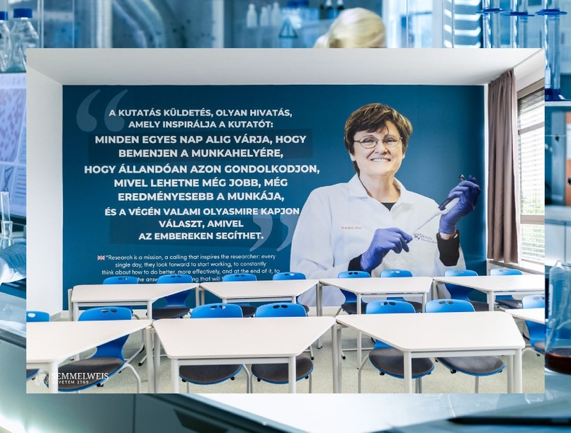 karikó katalin semmelweis egyetem tanterem