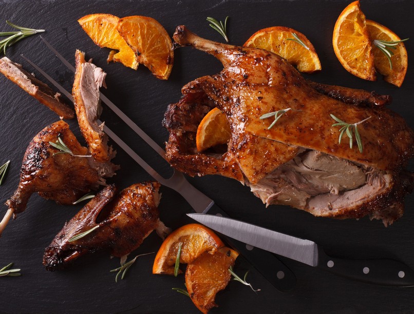 egyszerű egészséges narancsos kacsa recept