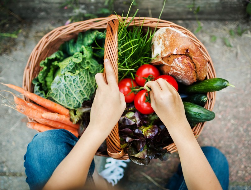zöldségek, gyümölcsök, egészséges étkezés