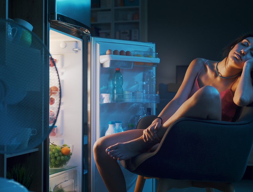 mi segít elaludni a hőségben kánikula rossz alvás