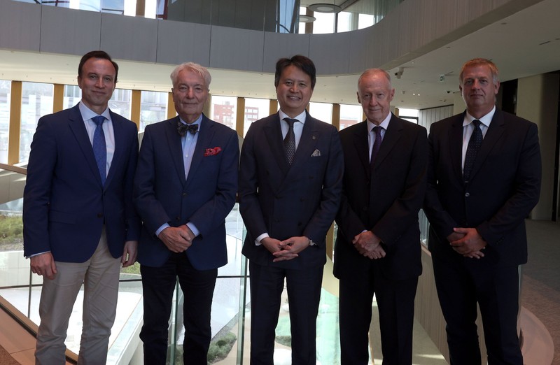 Magasrangú nemzetközi delegációt fogadott a Richter: fókuszban az innováció és a szellemi tulajdon