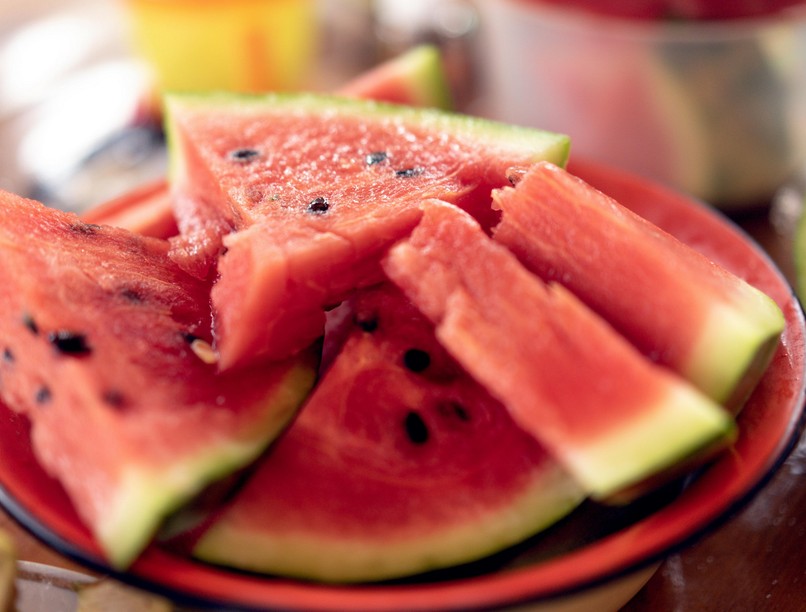 gyümölcs, hidratálás, hőség