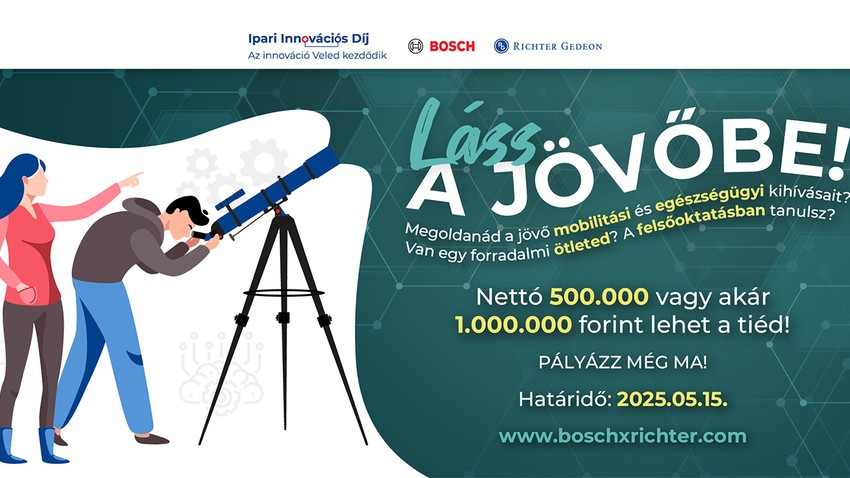 Láss a jövőbe! innovációs díj