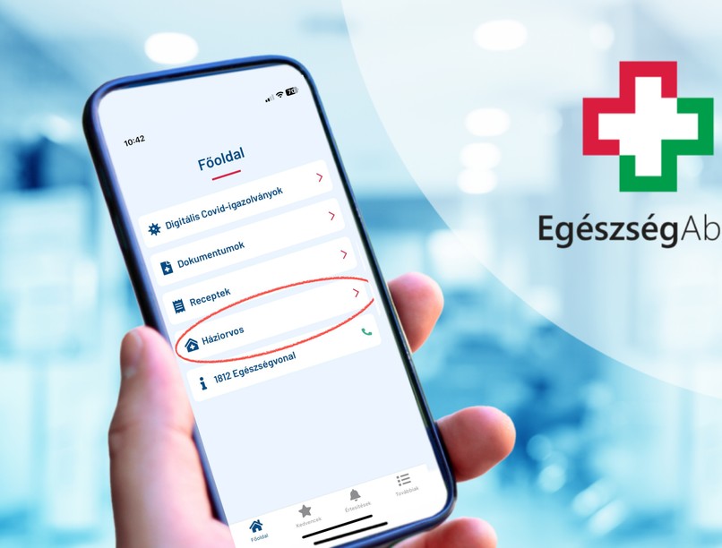 egészségügy egészségablak app háziorvosa legfontosabb adatai