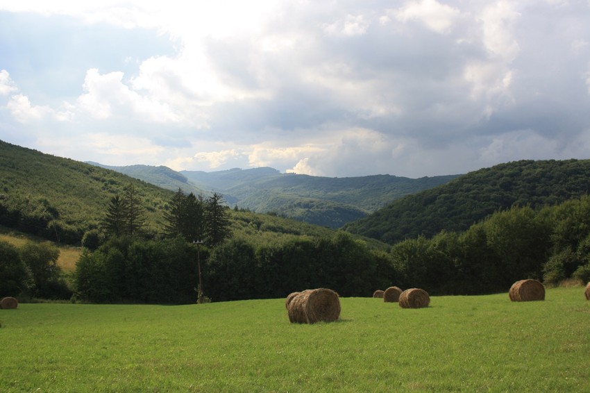 Bükkszentkereszti látkép.