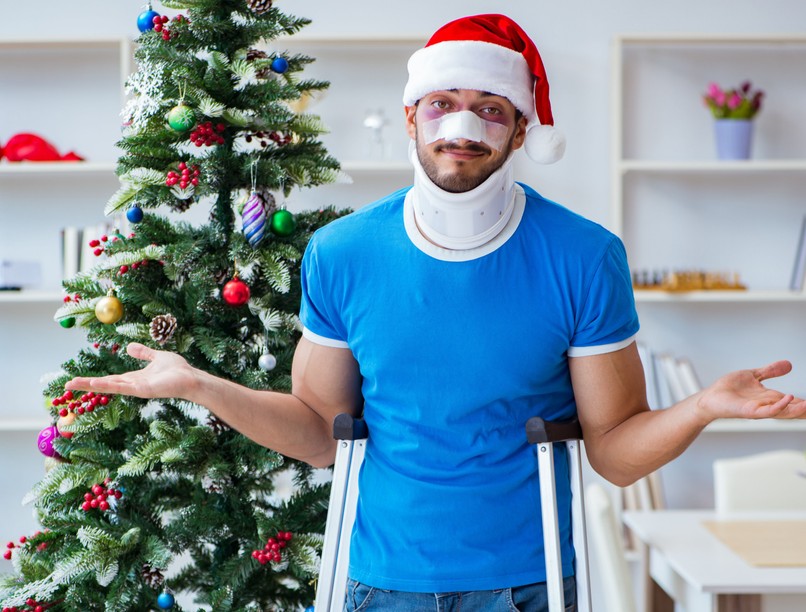 karácsonyi baleset veszélyek