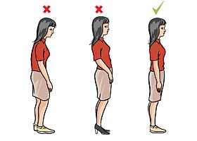 Tanuljuk meg a helyes testtartást!