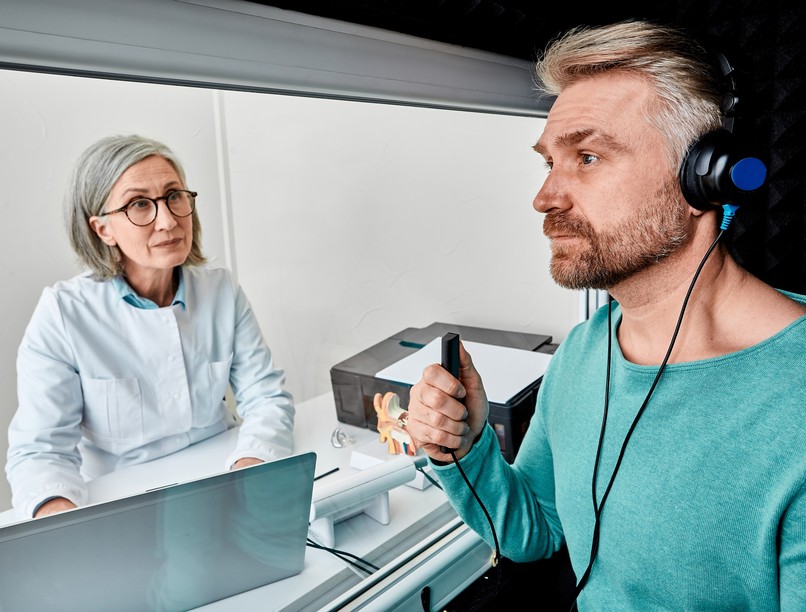 audiometria hallásvizsgálat leírás