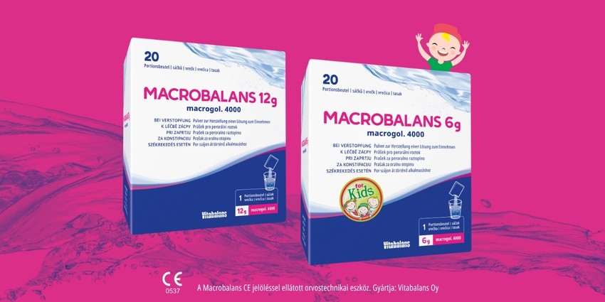 A Macrobalans patikában kapható, CE jelöléssel ellátott orvostechnikai eszköz.