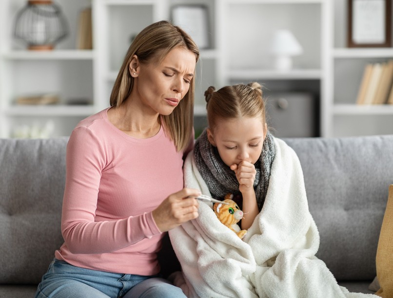 gyerek, köhög, otthon, kezelés