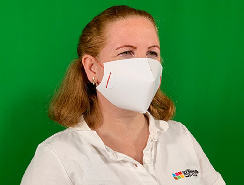 Eldobható papír szájmaszk