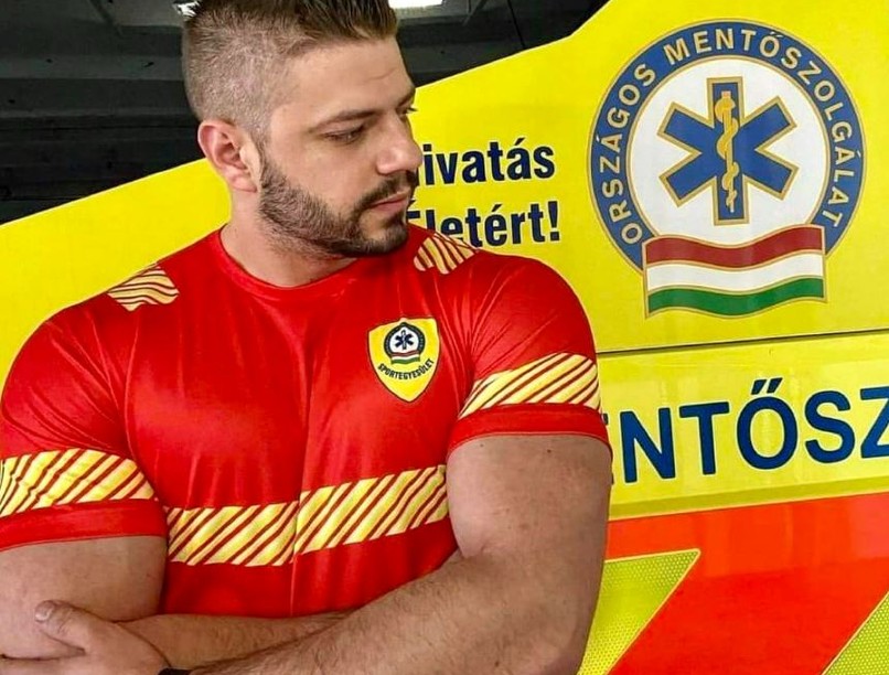 mentő, mentős, baja, sportos mentőápoló