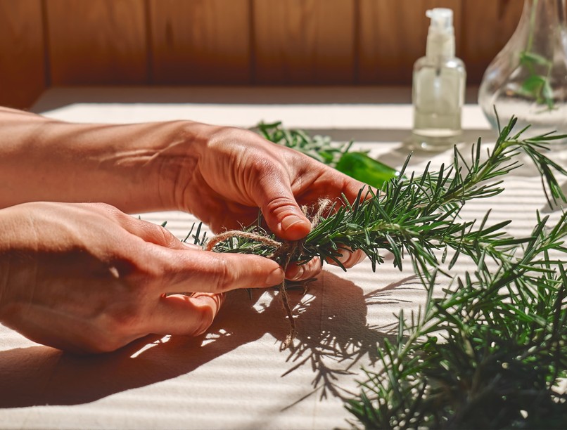 rozmaring, hatása gyulladás, fejfájás, görcsök