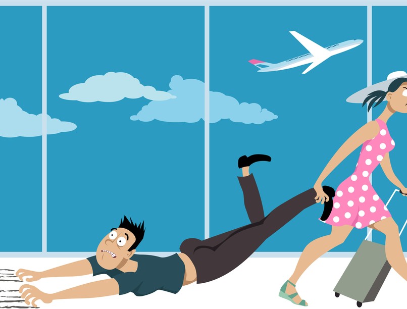 repülésiszony, aviofóbia, félelem a repülsétől, szorongás