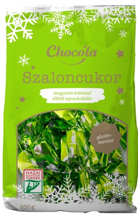 Choco‘la Tejcsokoládéval mártott kókuszos szaloncukor, 350 g