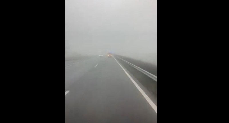 Óriási köd okozott tömegbalesetet Szegednél