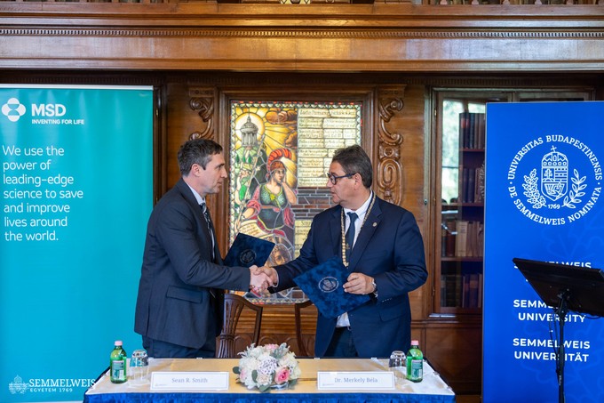Stratégiai együttműködési megállapodást kötött a Semmelweis Egyetem és az MSD című cikk nyitóképe