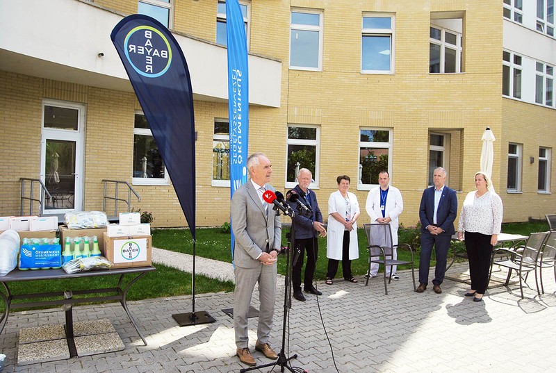 20 millió forint értékben adományoz egészségügyi védőfelszereléseket a Bayer Hungária