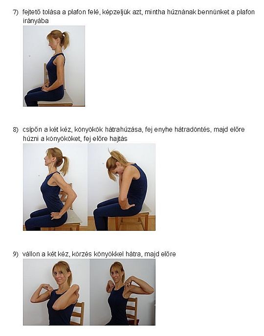 A nyak-, a váll-, és a vállöv gyógytornája