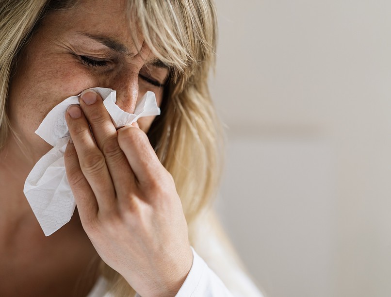 arcüreggyulladás, tünet, orrfolyás, nátha
