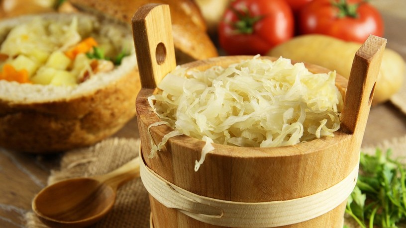 savanyú káposzta, emésztés, immunerősítő, bélflóra, prebiotikum, vitaminok