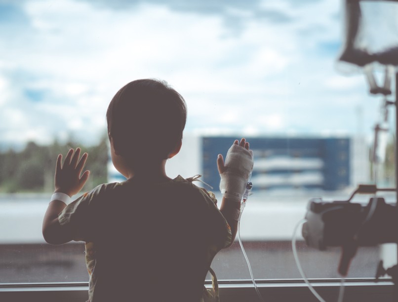 koronavírus, ba2, gyerek, kórház