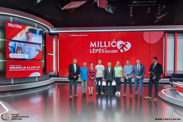 45 millió kilométer, 200 ezer résztvevő, 100 millió forint
– történelmet írt a Millió Lépés az iskoládért program