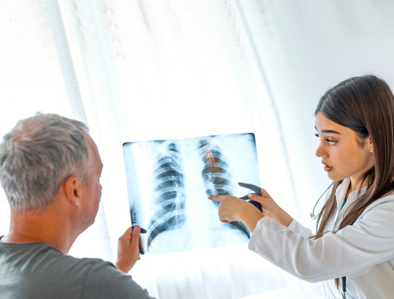 tüdőfibrózis légzés nehézlégzés tünet