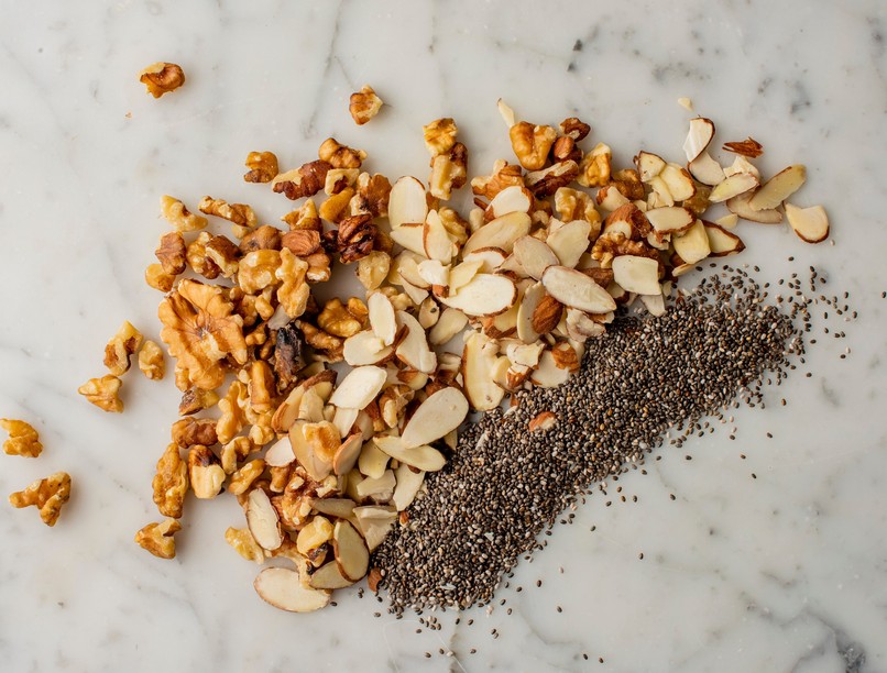 mák, dió, egészség