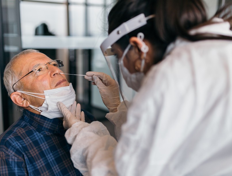 koronavírus, covid, teszt