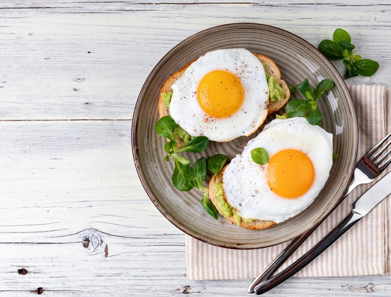 tojás, kolin, tirptofán