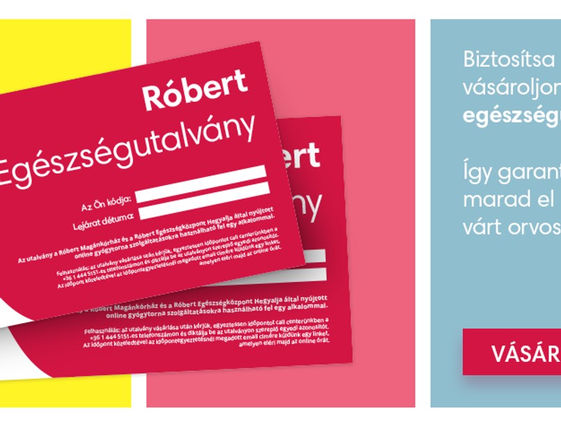 Róbert Magánkórház egészségutalvány