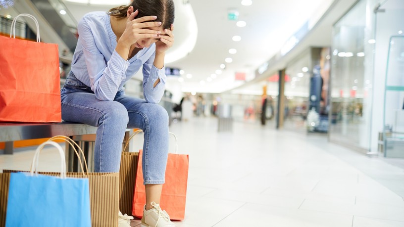 vásárlás, mániás depresszió, szorongás, stressz