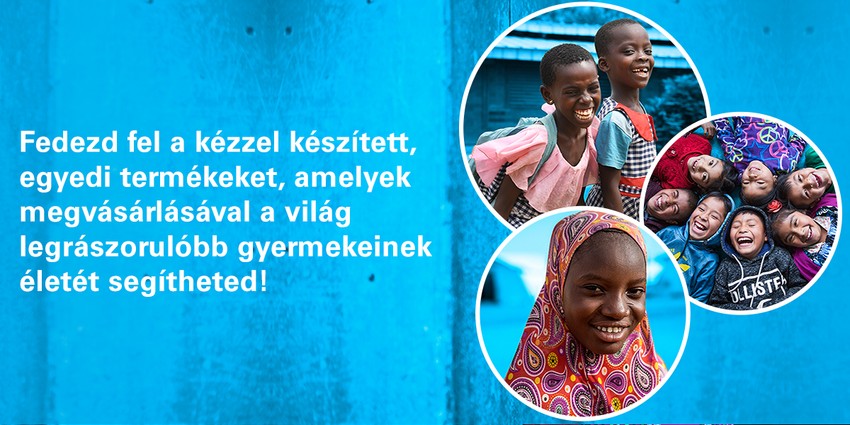 Az  egyedi, kézzel készített ajándékokkal a rászorulókat támogathatja