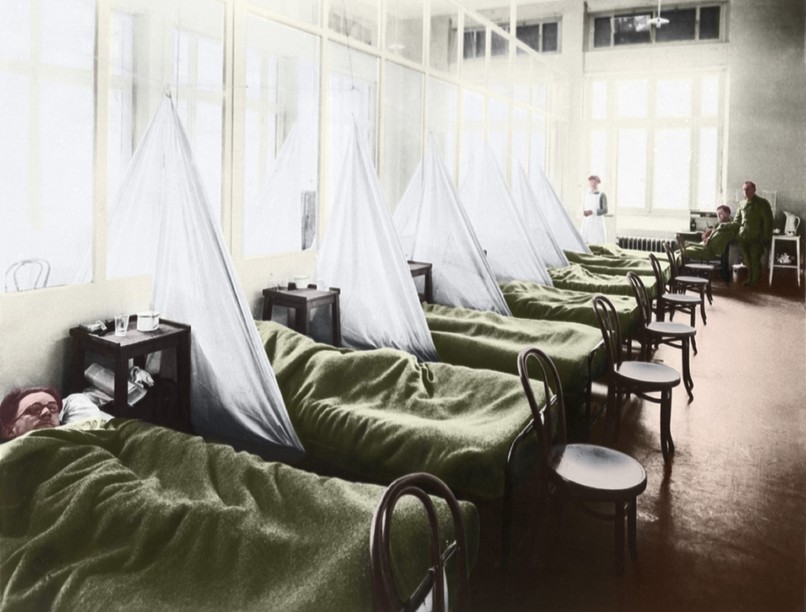 spanyolnátha, világjárvány, vírus, fertőzés, fertőző betegség