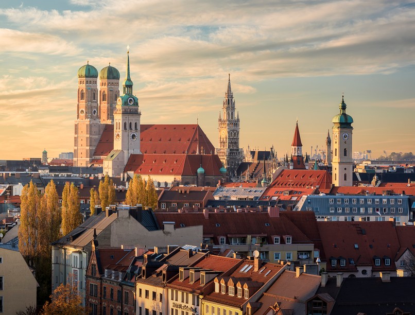 németország, münchen, oltás