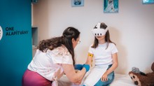 A virtuális valóság már a gyerekgyógyászatban is segít című cikk nyitóképe
