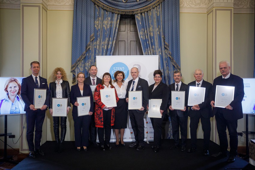 Átadták a Szent-Györgyi Albert Orvosi Díjat