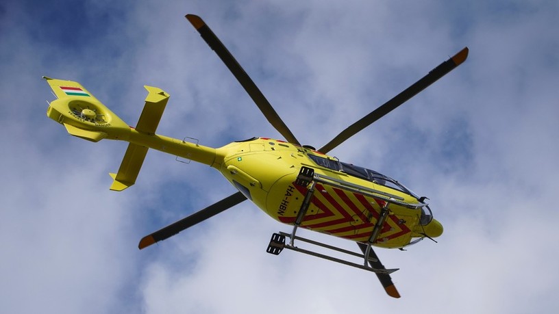 helikopter, mentőhelikopter, sürgősségi, újraélesztés