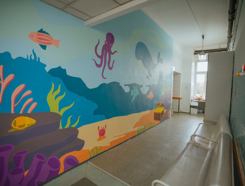 Bethesda, egészségügy, kórház, falak